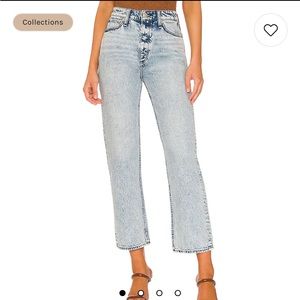 Rag & Bone Alex High-Rise Ankle Straight in Venice Color